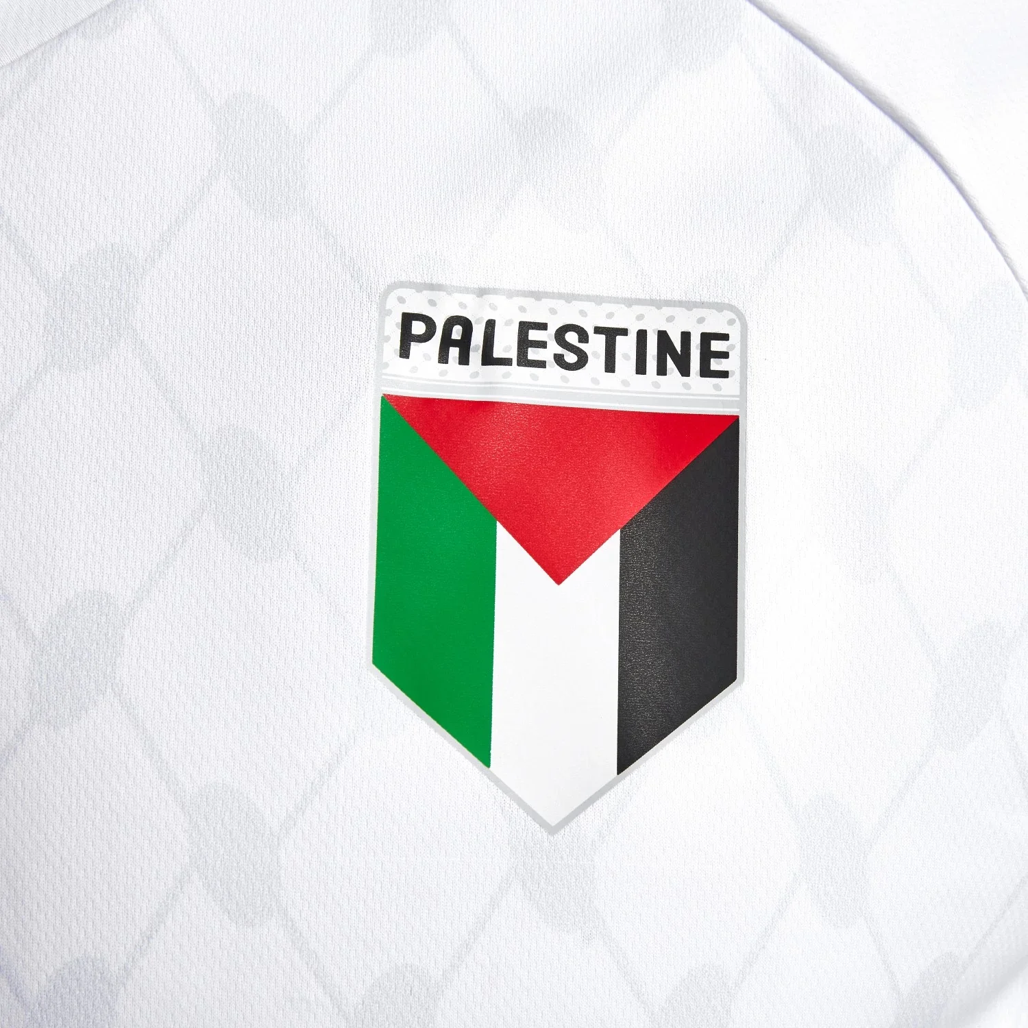 Palestine National Team Official Home Jersey - White 2025 | Kelme Jordan - Image 3